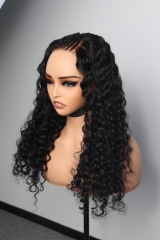 Natural Color 20'' Curly Hair Pre-braided HD Lace Wig Pre-cut & Pre-styled Wig Wholesale Price