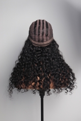 Natural Color 20'' Curly Hair Pre-braided HD Lace Wig Pre-cut & Pre-styled Wig Wholesale Price