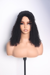 Curly Hair Natural Color Invisible Strap Half Wig Wholesale Price