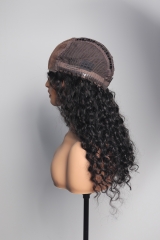 Natural Color 20'' Curly Hair Pre-braided HD Lace Wig Pre-cut & Pre-styled Wig Wholesale Price