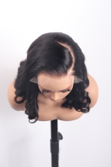 8x6 HD Lace Frontal Zip & Go Wig 150% Loose Deep Wave Glueless Wig Natural Color 18