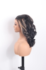 8x6 1B# HD Lace Frontal Zip & Go Wig+P1-27 Color Replacement Lace 150% Loose Deep Wave Glueless Wig