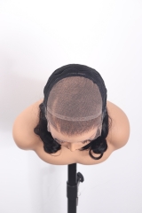 8x6 HD Lace Frontal Zip & Go Wig 150% Loose Deep Wave Glueless Wig Natural Color 18