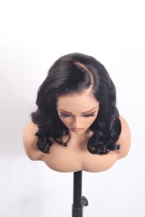 13x5 HD Lace Frontal Zip & Go Wig 150% Loose Deep Wave Glueless Wig Natural Color 18