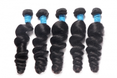 Loose Wave Remy Hair Bundles 1B