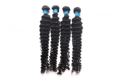 Deep Wave Remey Hair Bundles 1B
