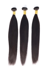 Straight Remy Hair Bundles 1B