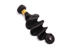 Loose Wave Remey Hair Bundles 1B