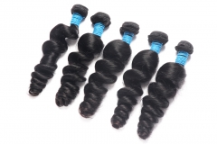 Loose Wave Remy Hair Bundles 1B
