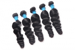 Loose Wave Remy Hair Bundles 1B