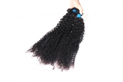 Curly Remy Hair Bundles 1B