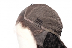 Super grade 8-24inch Loose Wave lace frontal wig 100% virgin brazilian hair in stock factory supplier