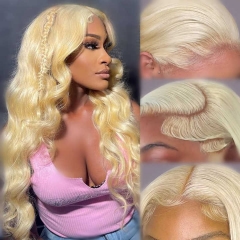 613 Super grade 8-24inch Body Wave lace frontal wig 100% virgin brazilian hair in stock factory supplier
