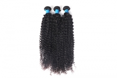 Curly Hair Bundles 1B# Remy Hair
