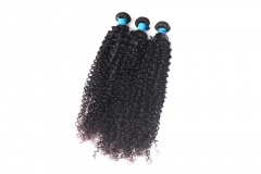 Curly Hair Bundles 1B# Remy Hair