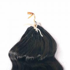 Loose Deep Wave Feather Crochet Hair Extension Remy Hair 22CM