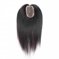 Natural Color Brazilian Hair Topper 3x5 Straight