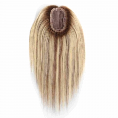 T9A-613# Brazilian Hair Topper 3x5 Straight
