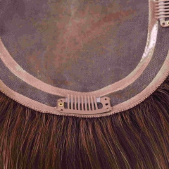 T4-22# Brazilian Hair Topper 5x6 Straight