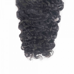 Burmese Curly Micro Ring Loop Feather Crochet Hair Extension Remy Hair