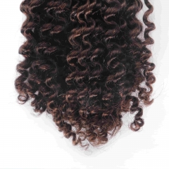 #2 Kinky Curly Crochet Remy Hair Bulk For Spring Twist / Braids Style