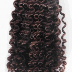 #2 Kinky Curly Crochet Remy Hair Bulk For Spring Twist / Braids Style