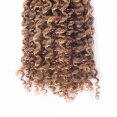 #30 Kinky Curly Crochet Remy Hair Bulk For Spring Twist / Braids Style