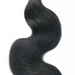 #1B Body Wave Crochet Remy Hair Bulk For Spring Twist / Braids Style