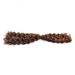 #30 Deep Curly Crochet Remy Hair Bulk For Spring Twist / Braids Style