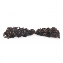 #2 Italian Curly Crochet Remy Hair Bulk For Spring Twist / Braids Style