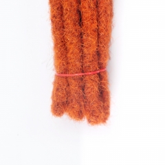 #T1B/350 Handmade Dread locks Extensions 4C Afro Human Hair Locs Pre-Braided