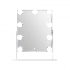 Fenair Hollywood Glow Vanity Mirror with Wireless Charging M - 9 Dimmable LED Bulbs