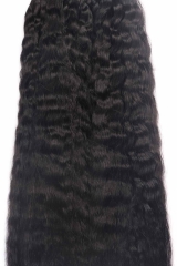 Wet and Wavy Crochet Braids Micro Ring Loop Feather Crochet Hair Extension Remy Hair