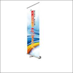 Portable pull up banner stands Roll-Up T3-VS