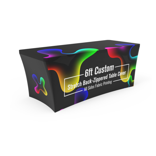 Stretch Custom printing tradeshow Table Covers & Tablecloths