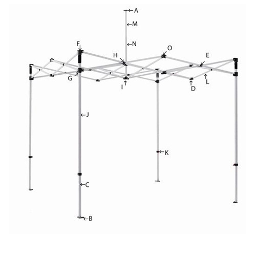 Tent Frame Parts