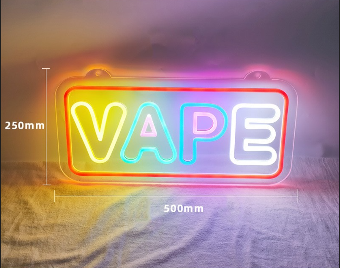 VAPE-Custom LED Neon Sign Text,Custom LED Neon Sign