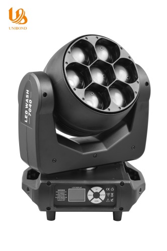 Led 7*40W Wash Moving Head Light with Zoom