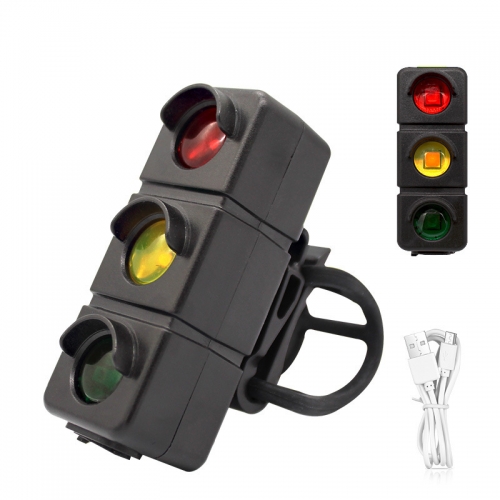 Red+Yellow+Green Bicycle Tail Light
