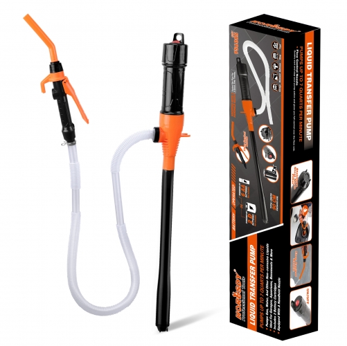 电动式抽油泵 汽车油箱抽油 抽油泵电池式带枪嘴