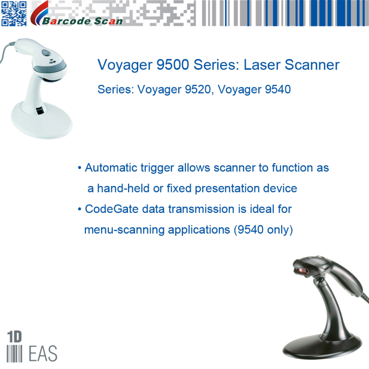 Honeywell Voyager 9520 & VoyagerCG 9540 General Duty Scanners