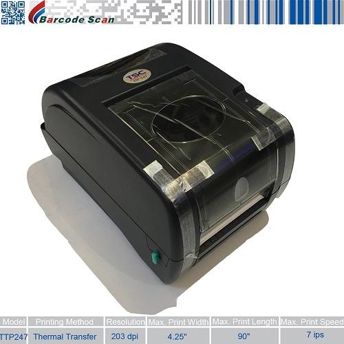 TSC TTP-247 Series Impresora De Escritorio De Códigos De Barras