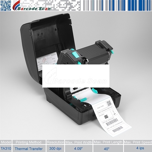 TSC TA210 Series thermal transfer desktop label printer