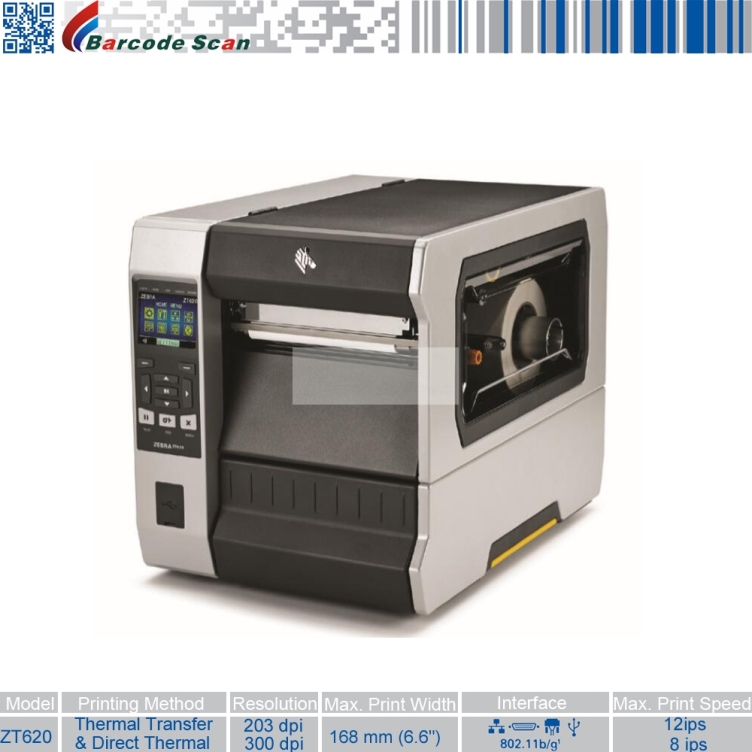 Imprimantes industrielles Zebra ZT600 Series