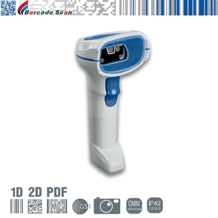 Scanner für das Gesundheitswesen 1D/2D-Handheld-Imager der DS8100-HC-Serie