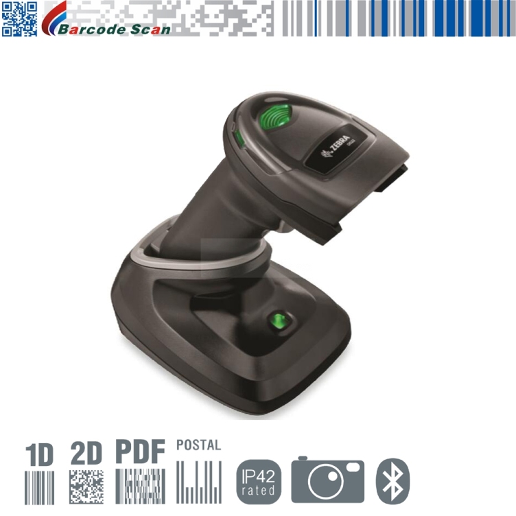 Scanners de código de barras e captura de dados Leitor portátil de imagens 1D/2D com fio e sem fio Série Zebra DS2200