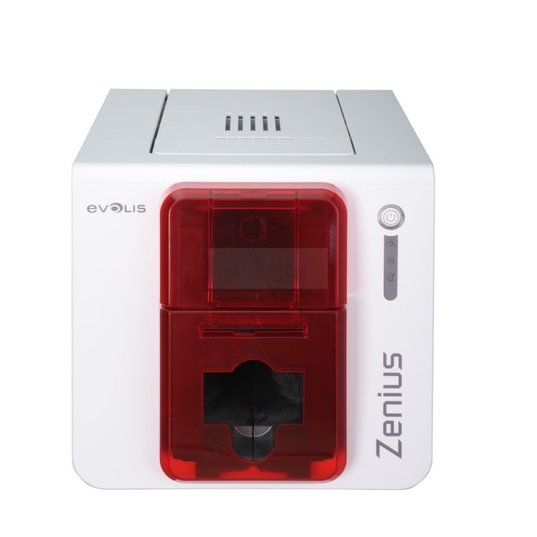 Evolis Zenius user-friendly newcomer's stylish card printer for plastic cards