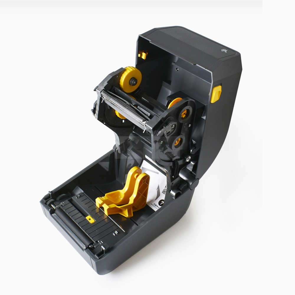 The Zebra ZD888 thermal transfer desktop barcode printer for