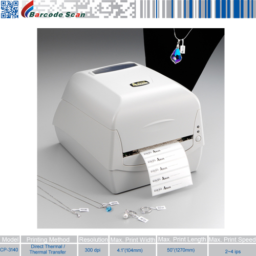 Argox CP-3140L jewelry barcode printer