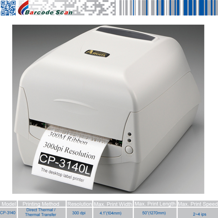 Argox CP-3140L jewelry barcode printer